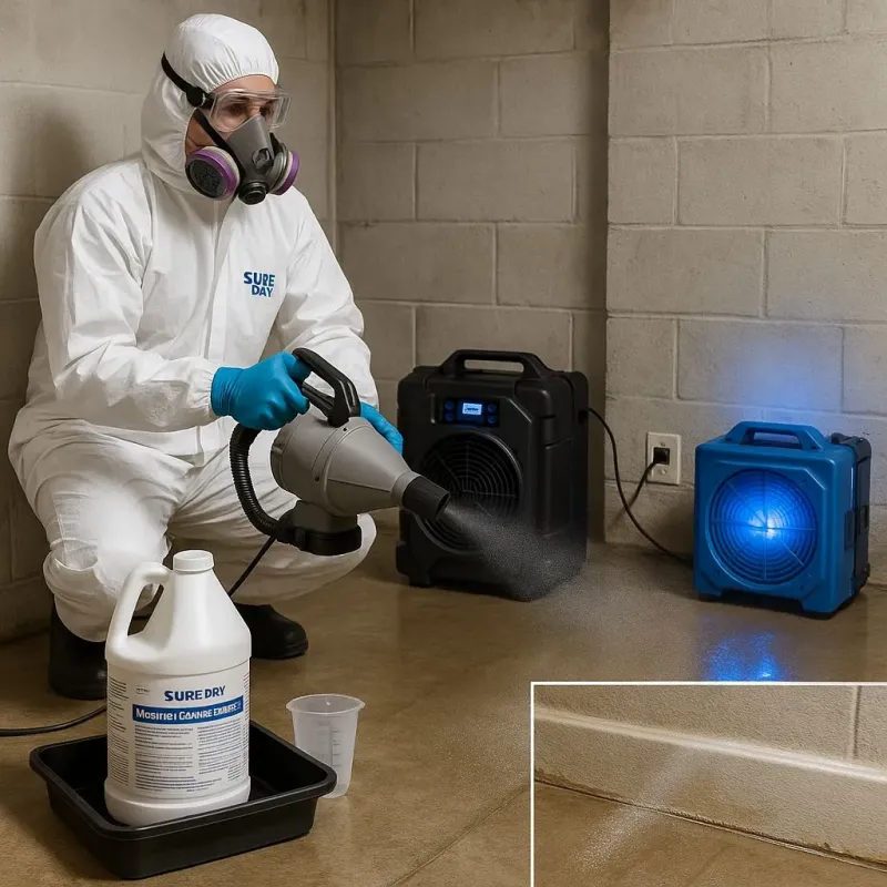 Sanitization and Odor Removal process in Floral Park, NY