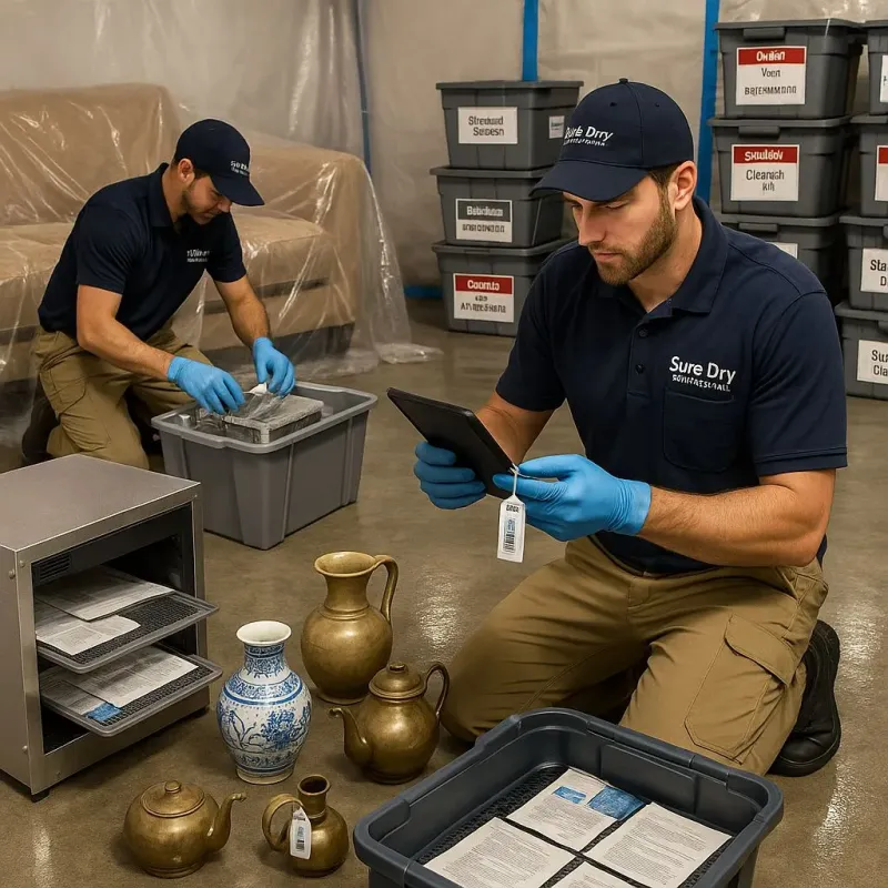 Content Protection and Restoration process in Floral Park, NY