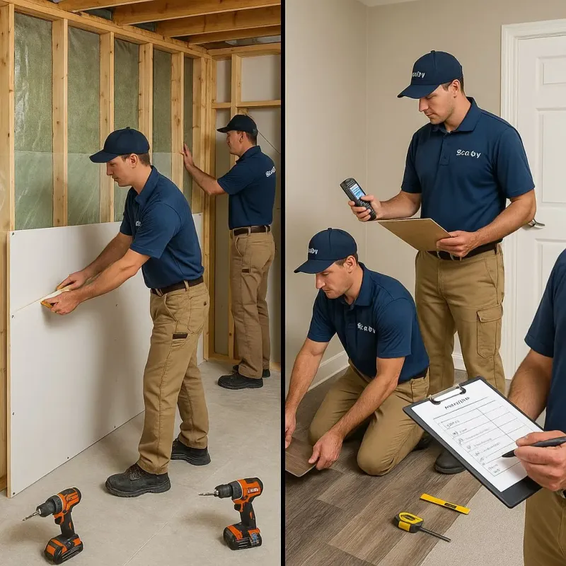 Repairs and Reconstruction process in Floral Park, NY